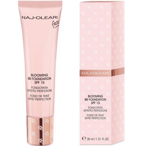 Naj.oleari blooming BB foundation-01 porcelain — SPF 15