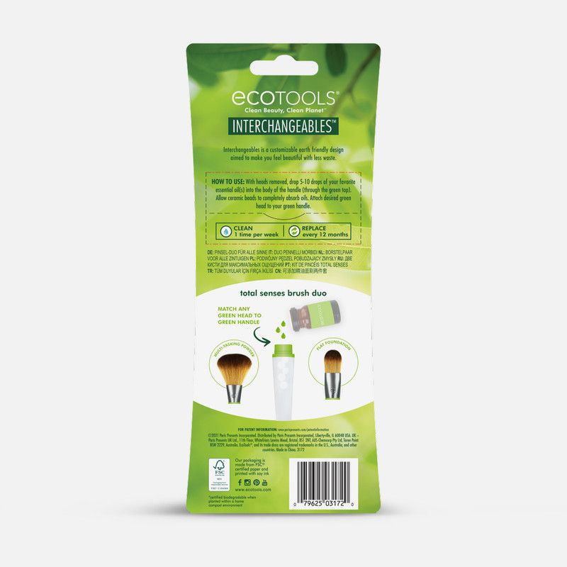 Eco Tools Total Senses Makeup Brush Duo