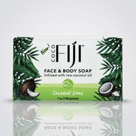 Organic Fiji Fragrance Free Soap 198ml