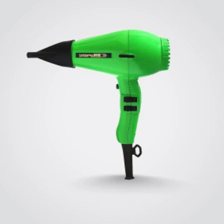 Parlux Hair Dryer Twinturbo Model 3200 Green (Made in Italy)