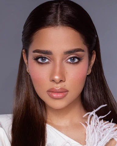 Celena Natural Azure Blue D14.50 BC 8.60 Monthly Disposable 38% H2O Polymacon (Power)