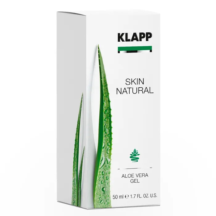 Klapp skin natural aloe vera gel 50ml for instant soothing