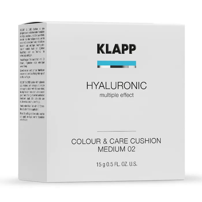 Klapp Hyaluronic Cushion Foundation Medium 15ml for Hydrated Coverage