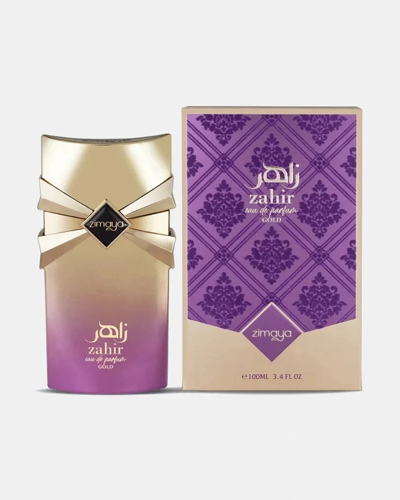 ZIMAYA Zahir Gold: Woody Floral Musk EDP for Women