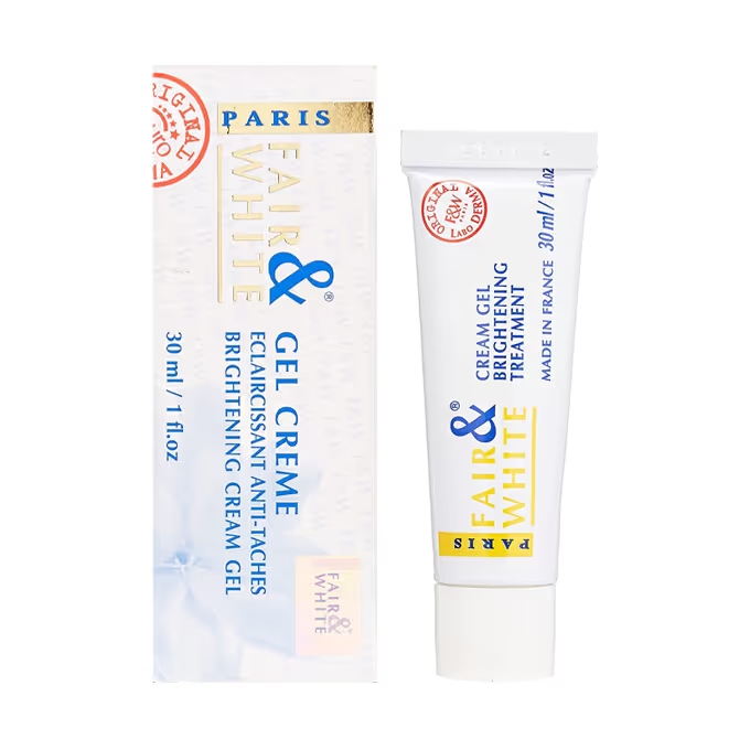 Fair & White Original Brightening Cream Gel 30ml for Oily & Combination Skin