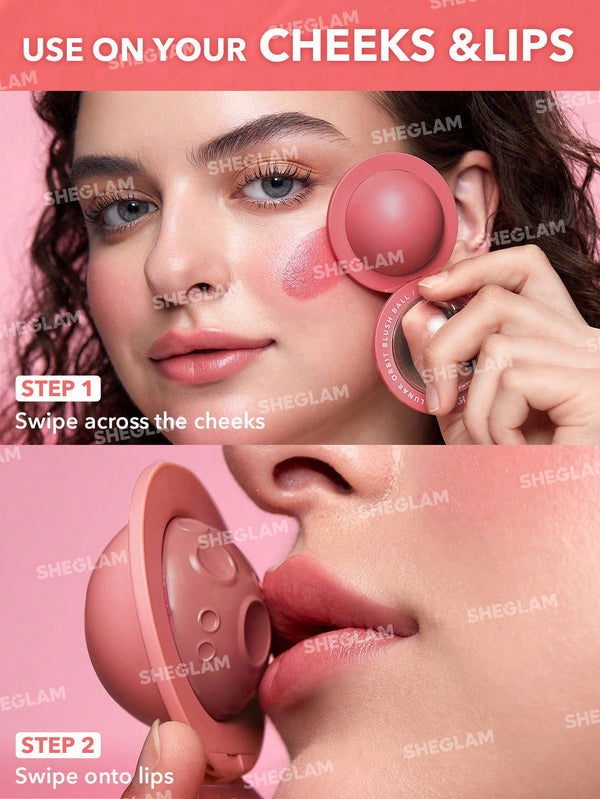 Sheglam Lunar Orbit Blush Ball Smooth Radiant Finish Atmosphere