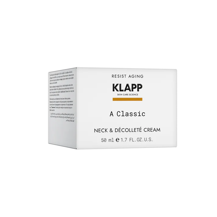 Klapp A Classic Neck & Décolleté Cream 50ml for Firming & Tightening