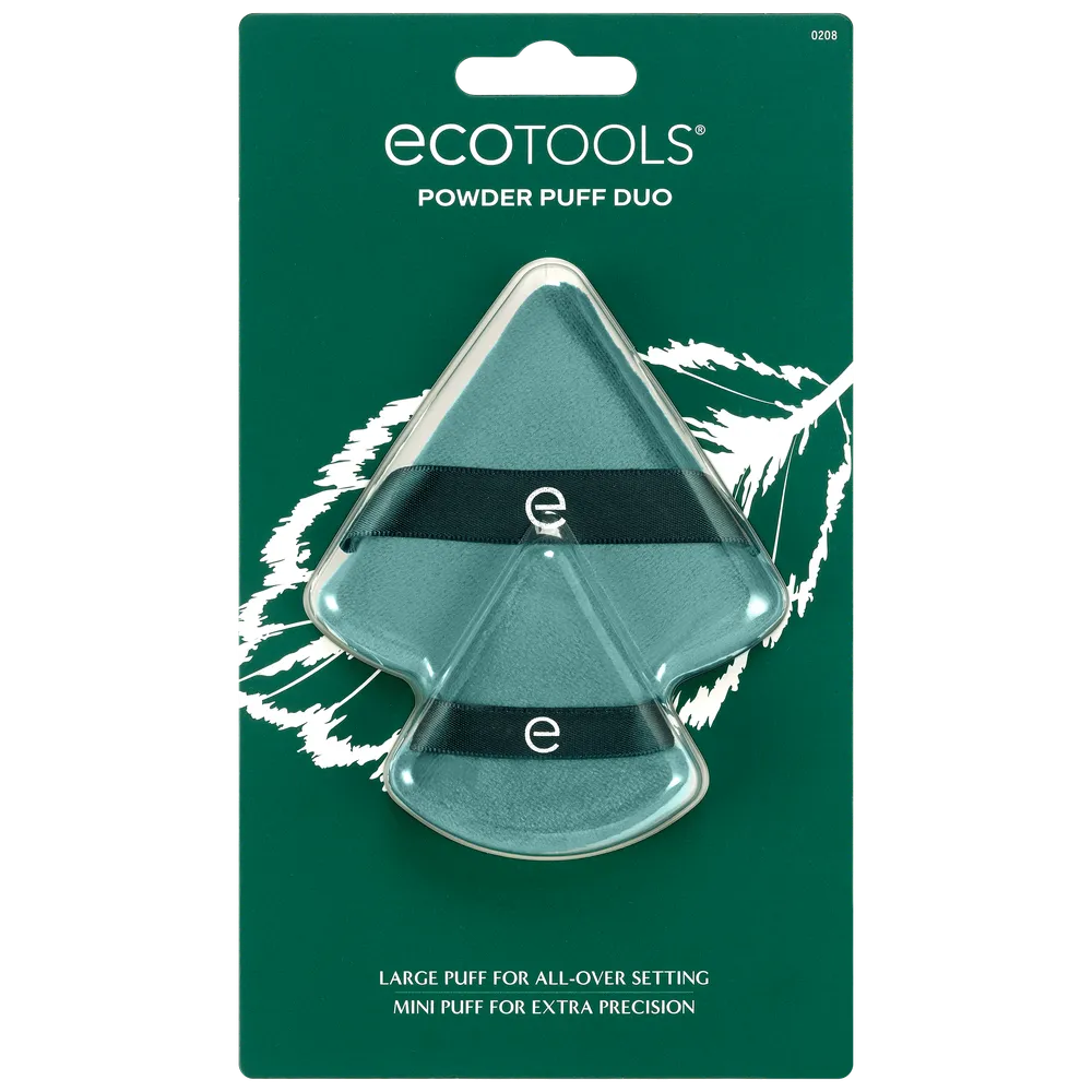 EcoTools Powder Puff Duo — For Setting and Mattifying