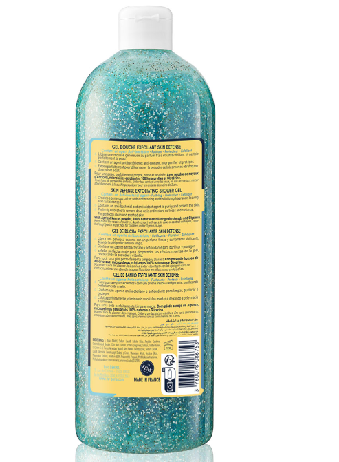 Fair & White Labo Derma Pure Exfoliating Shower Gel 940ml for Clear & Smooth Skin