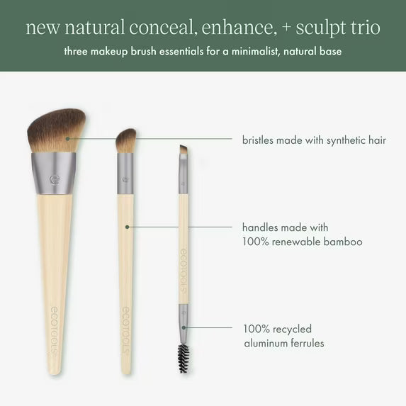 Eco Tools Conceal Enhance And Sculpt Brush Trio