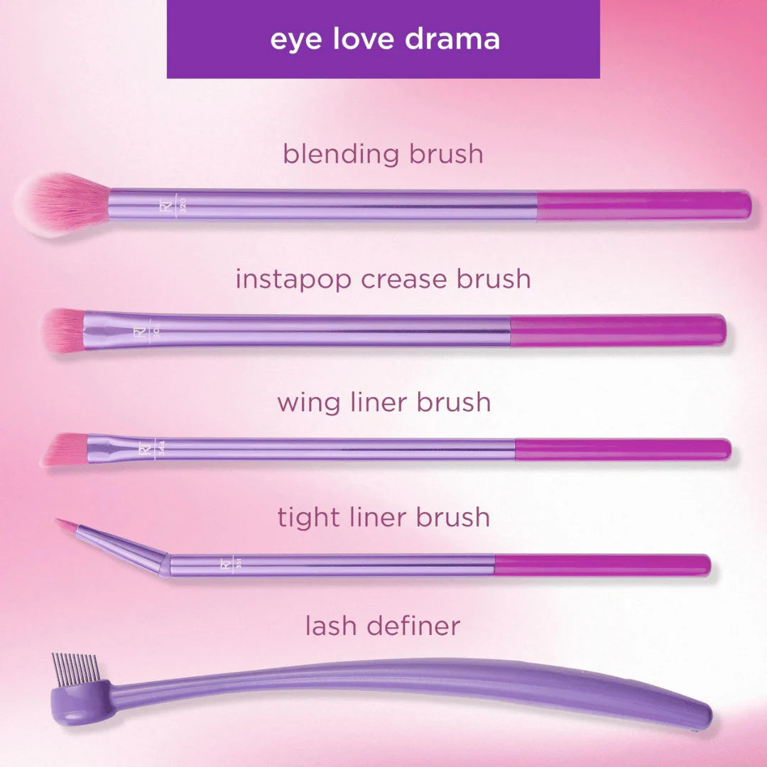 Real Techniques Eye Love Drama Brush Kit