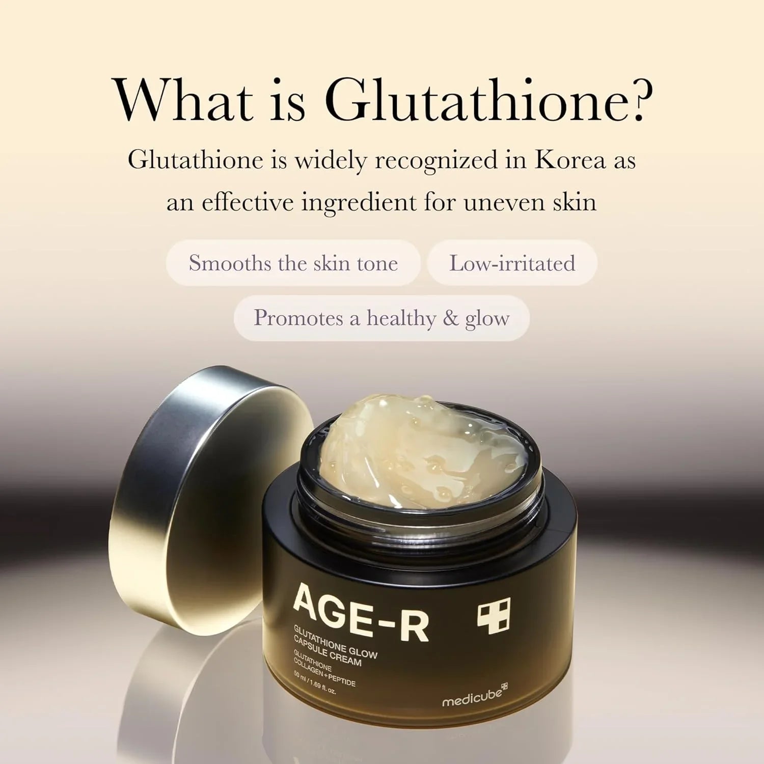 Medicube Age-R Glutathione Glow Capsule Cream 50ml