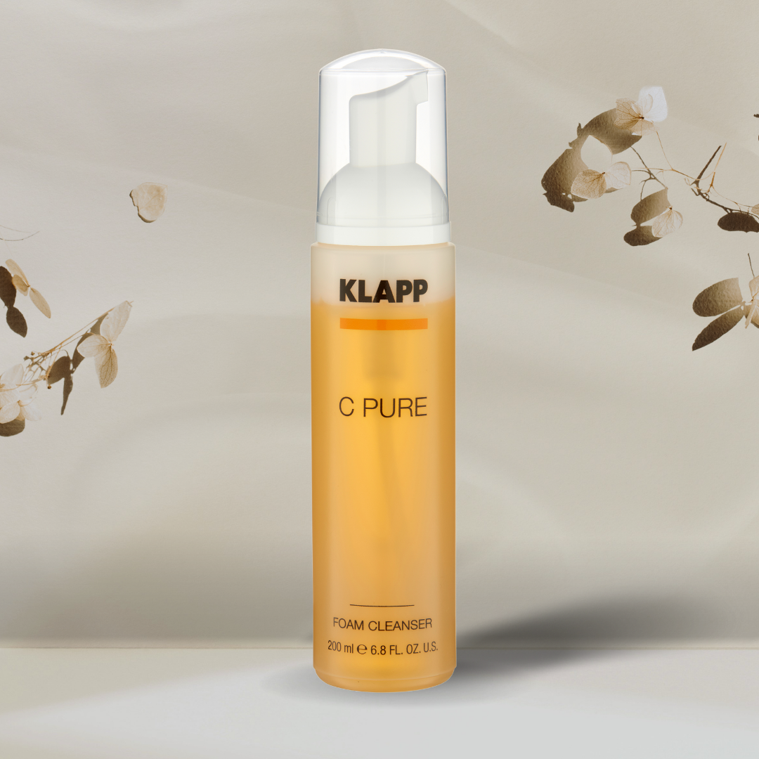 Klapp C Pure Foam Cleanser 200ml for Brightening & Deep Cleansing