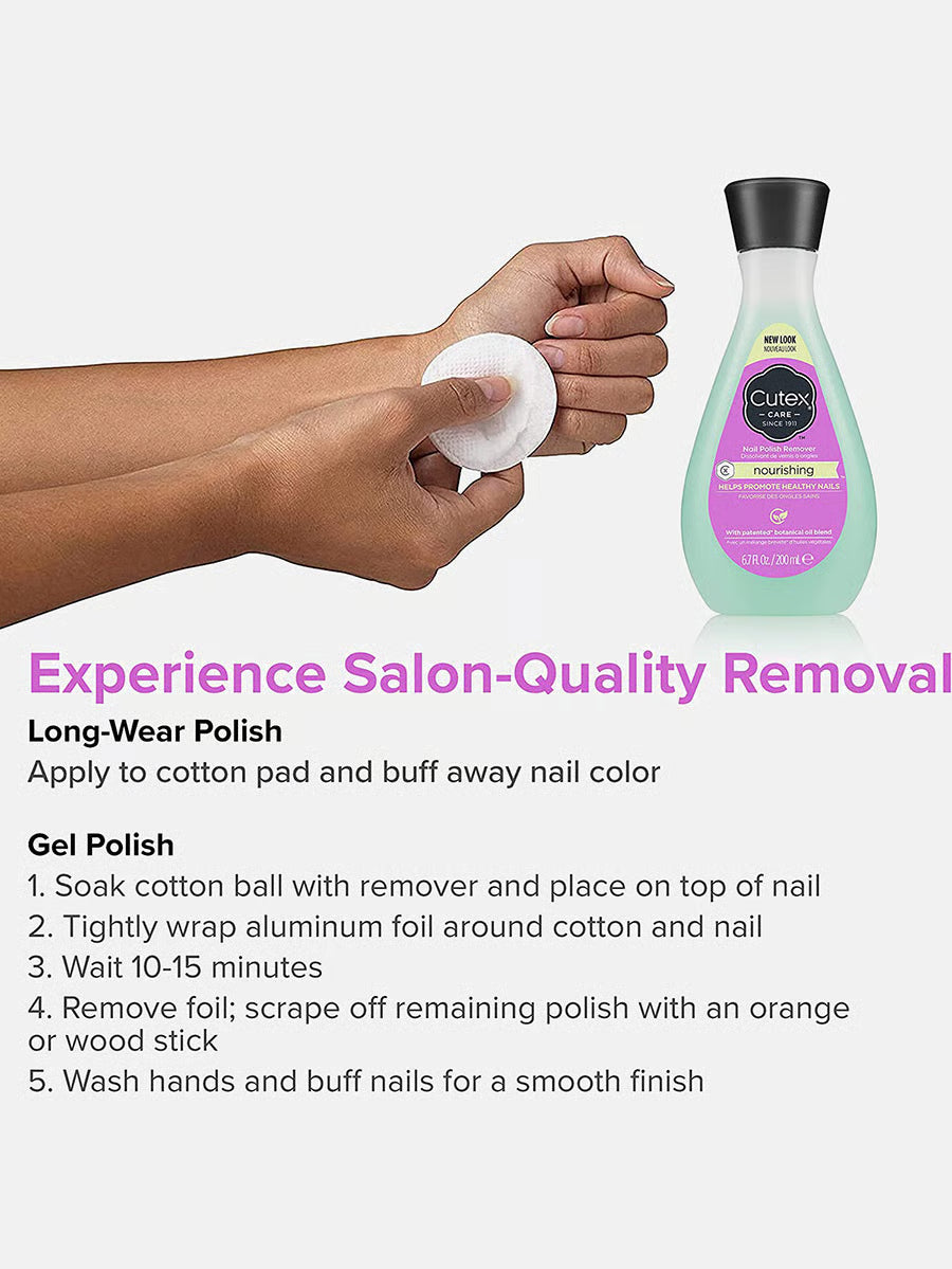 Revlon cutex nail polish remover nourishing 100ml