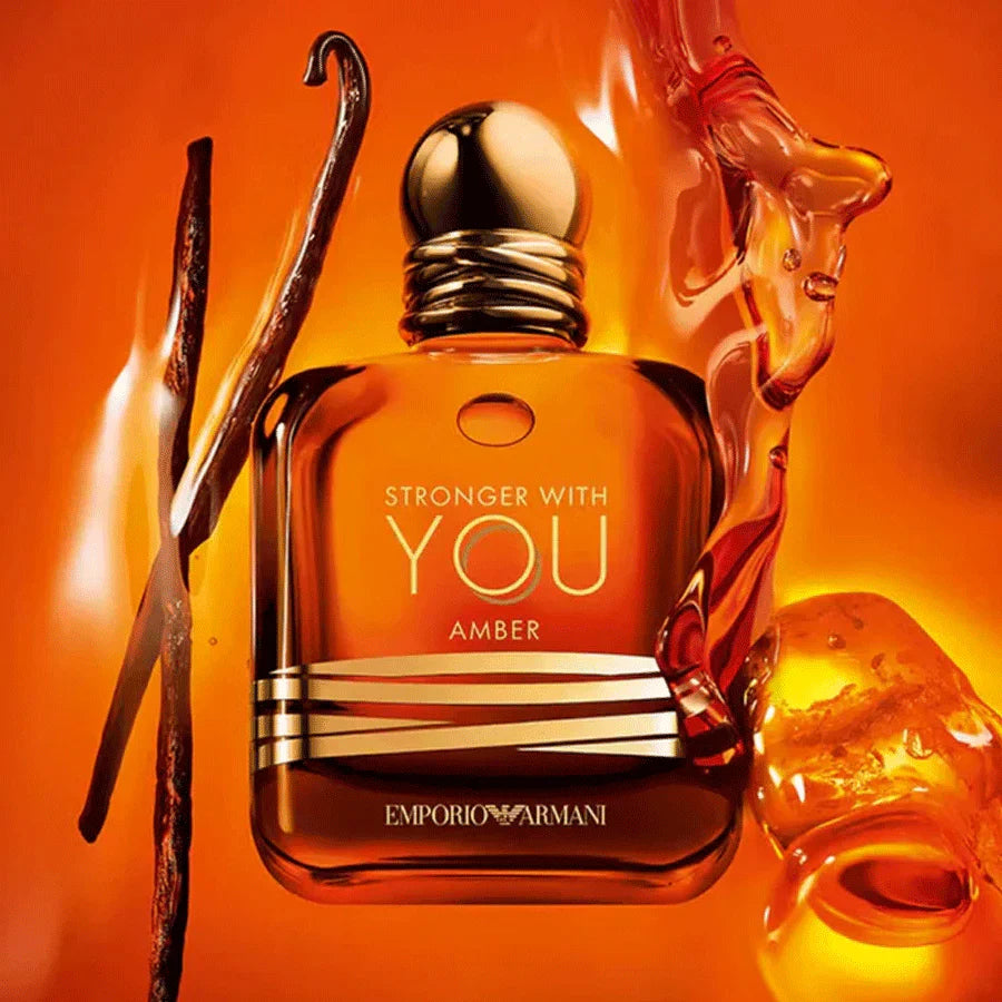 Emporio Armani Stronger With You Amber أو دو بارفان رجالي 100ML