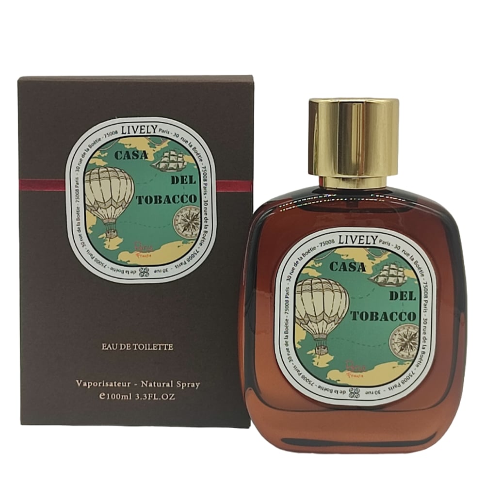 Lively Casa Del Tobacco Eau De Toilette 100ML