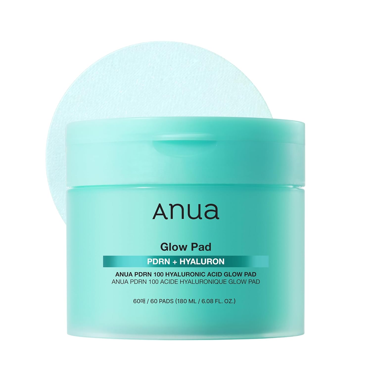 Anua PDRN 100 hyaluronic glow pad 60pcs