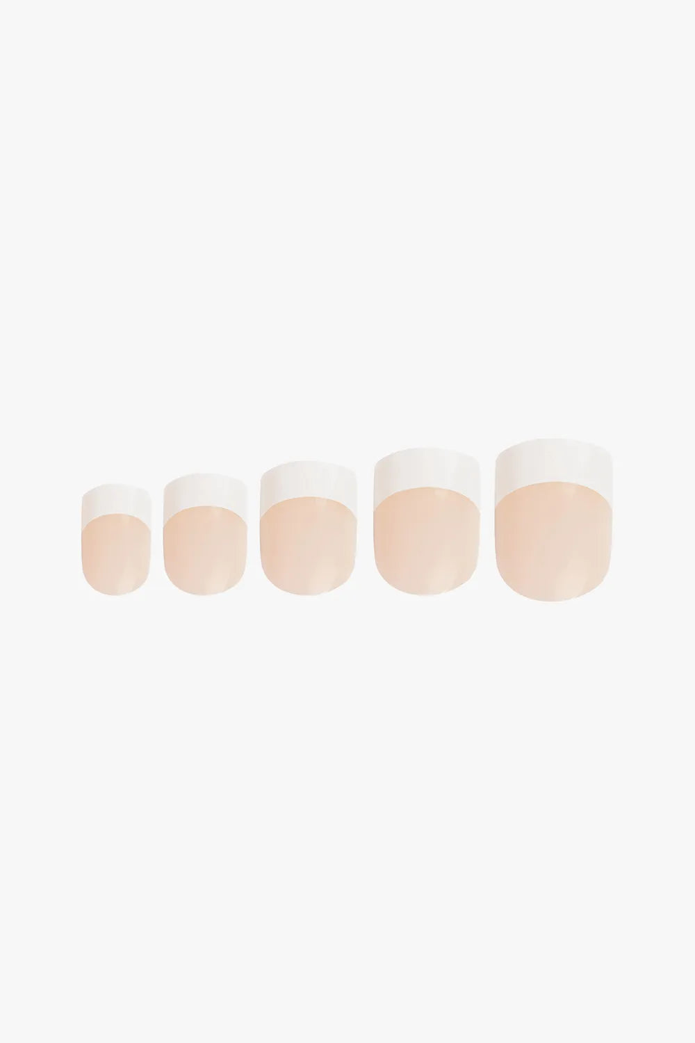 Invogue White Press-On Nails 24pcs