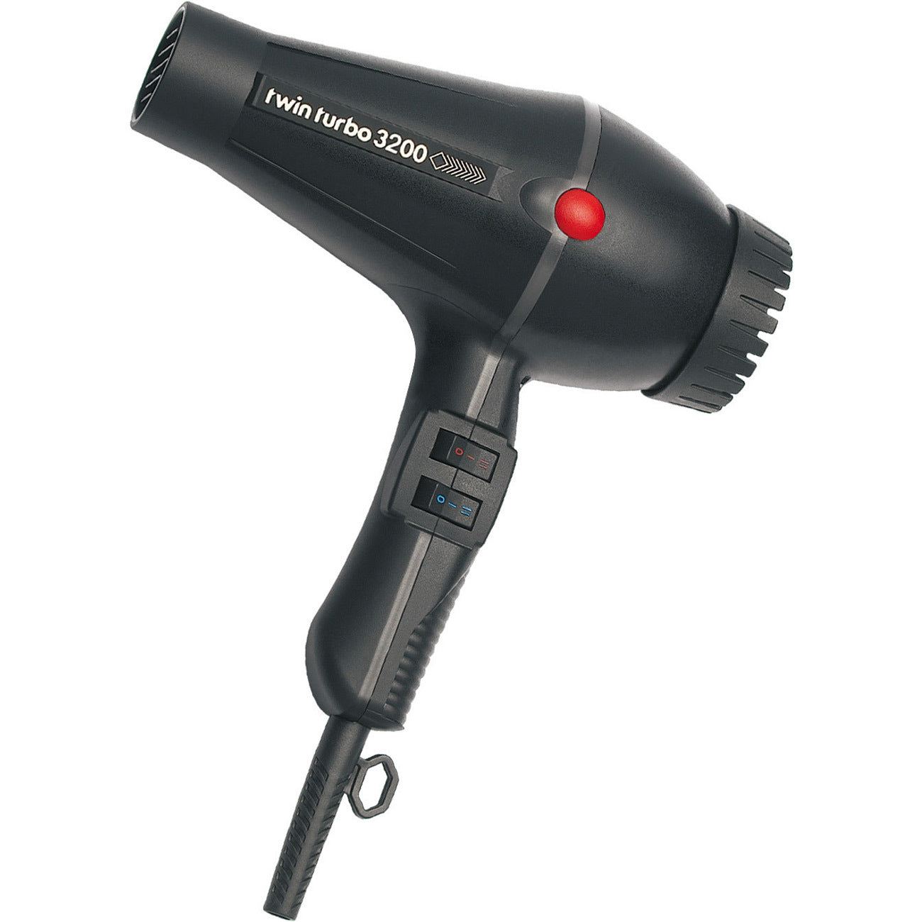 Parlux Hair Dryer Twinturbo Model 3200 Black (Made in Italy)