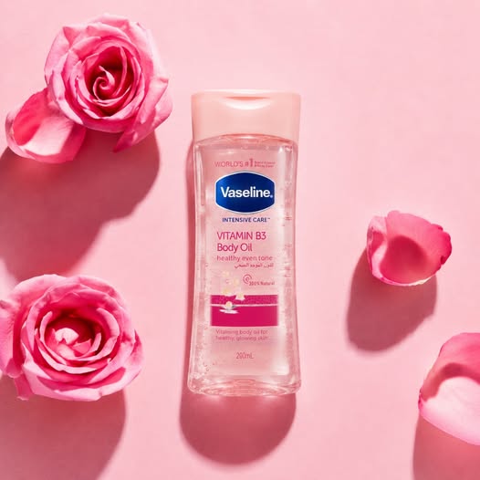 Vaseline Intensive Care Vitamin B3 Body Oil – Healthy Even Tone