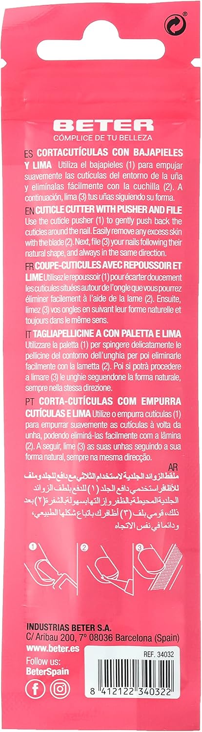 TRIPLE USE CUTICLE CUTTER