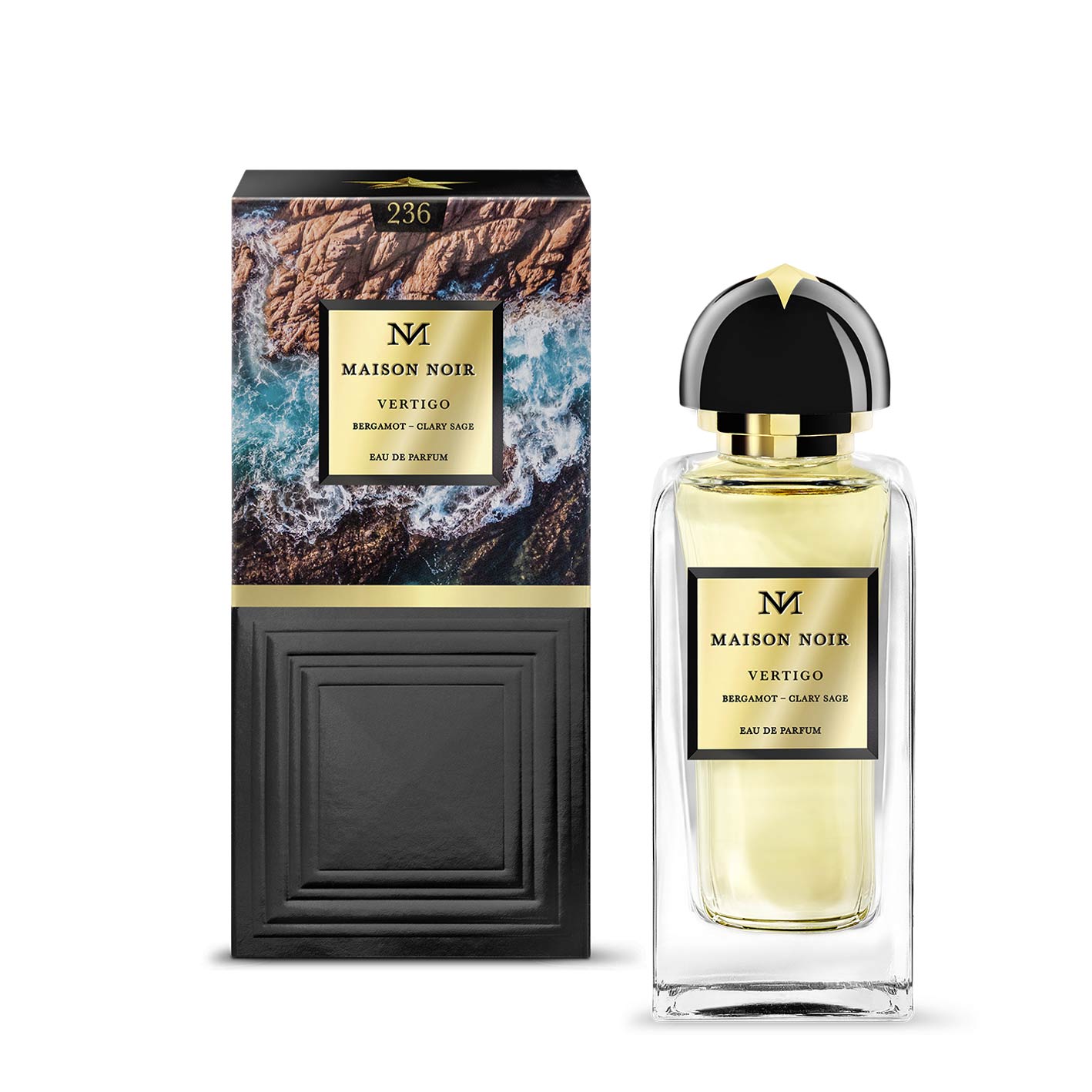 Maison Noir Vertigo 236 EDP 100ml — Unisex Woody Citrus Fragrance