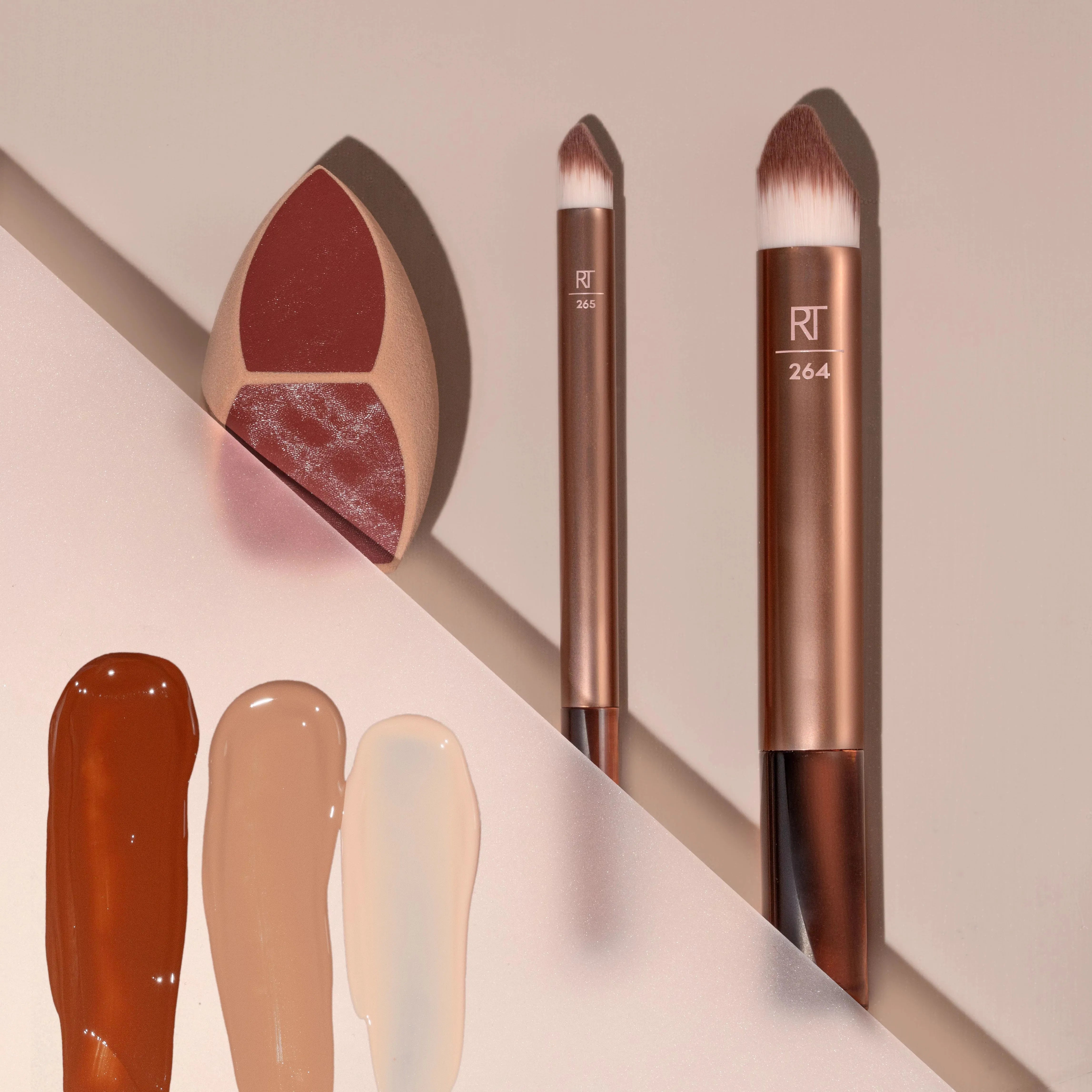 Real Techniques Sponge + Brush Trio