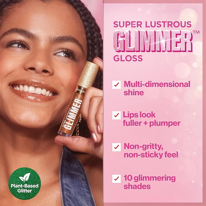 Revlon Super Lustrous Glimmer Gloss 001 Diamond Drama