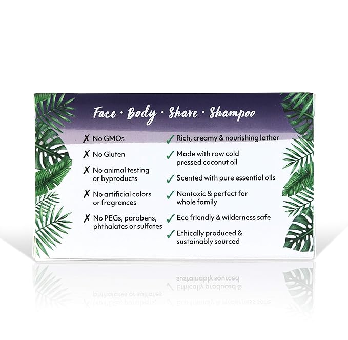 Organic Fiji Lemongrass Tangerine Soap 198ml