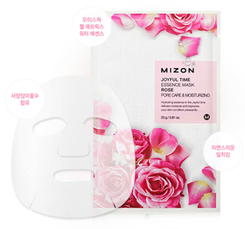 Mizon Joyful Time Essence Mask Rose