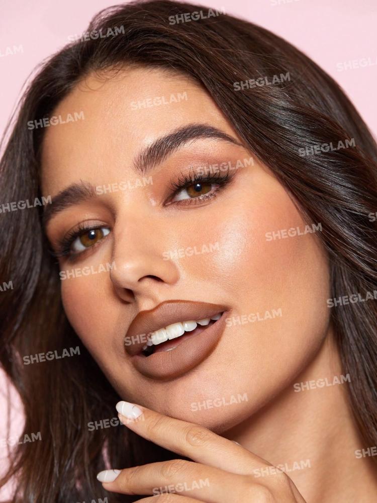 Sheglam Glam 101 Lipstick & Liner Duo Warm Nutmeg