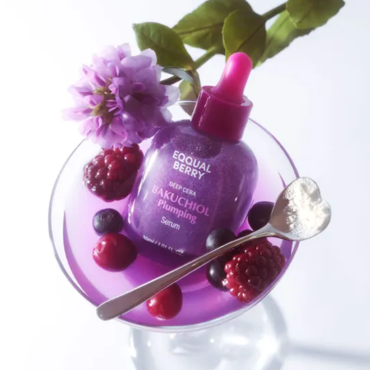 Eqqualberry Bakuchiol Plumping Face Serum 30ml