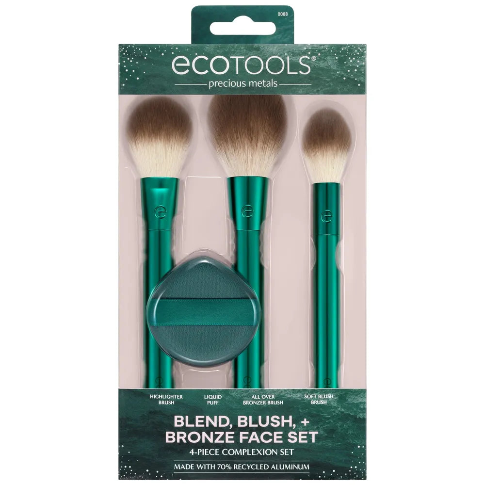 EcoTools Blend + Blush + Bronze Face Set