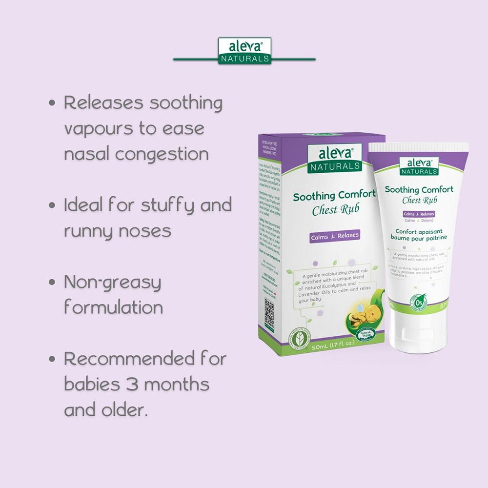 Aleva Naturals Breathe Easy Chest Rub 50ml