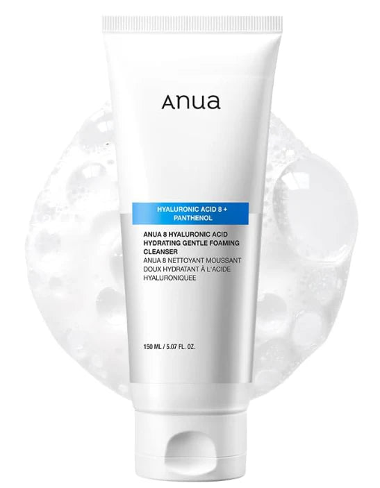 Anua 8 hyaluronic acid gentle foaming cleanser 150ml