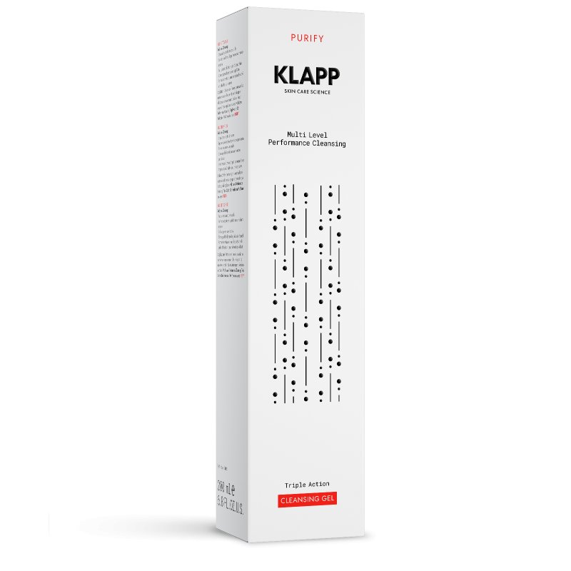 Klapp Purify Cleansing Gel 200ml for Fresh & Clear Complexion