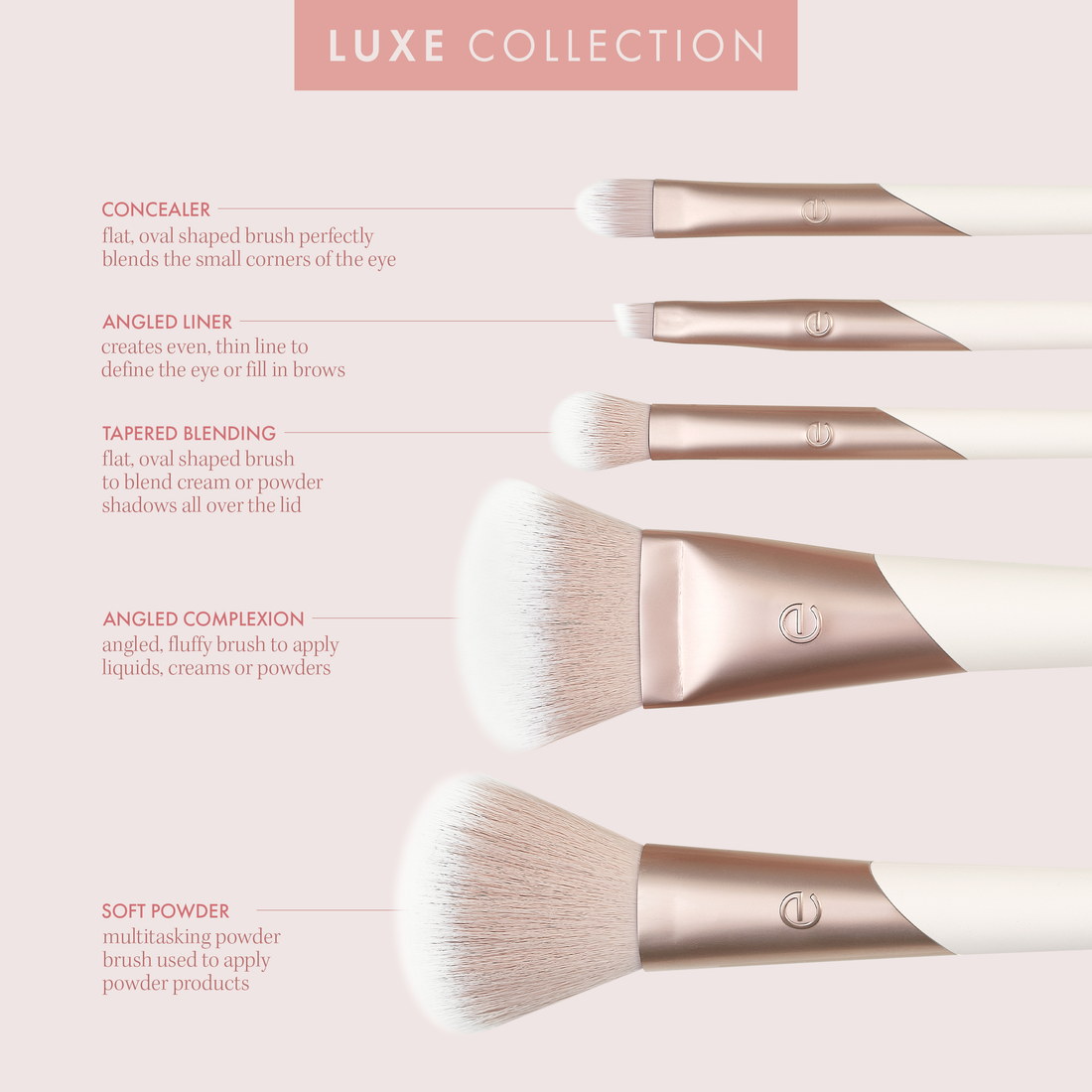 Eco Tools Eco Luxe Natural Elegance Brush Kit