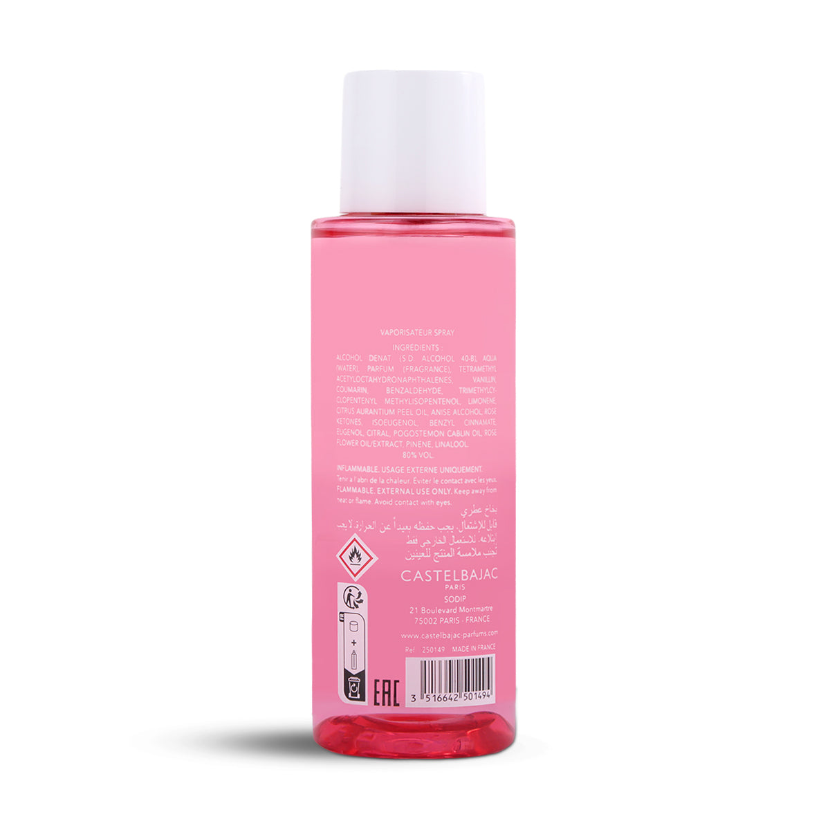 2 A.M IN IBIZA - ROSE & CHERRY PERFUME MIST 250ML