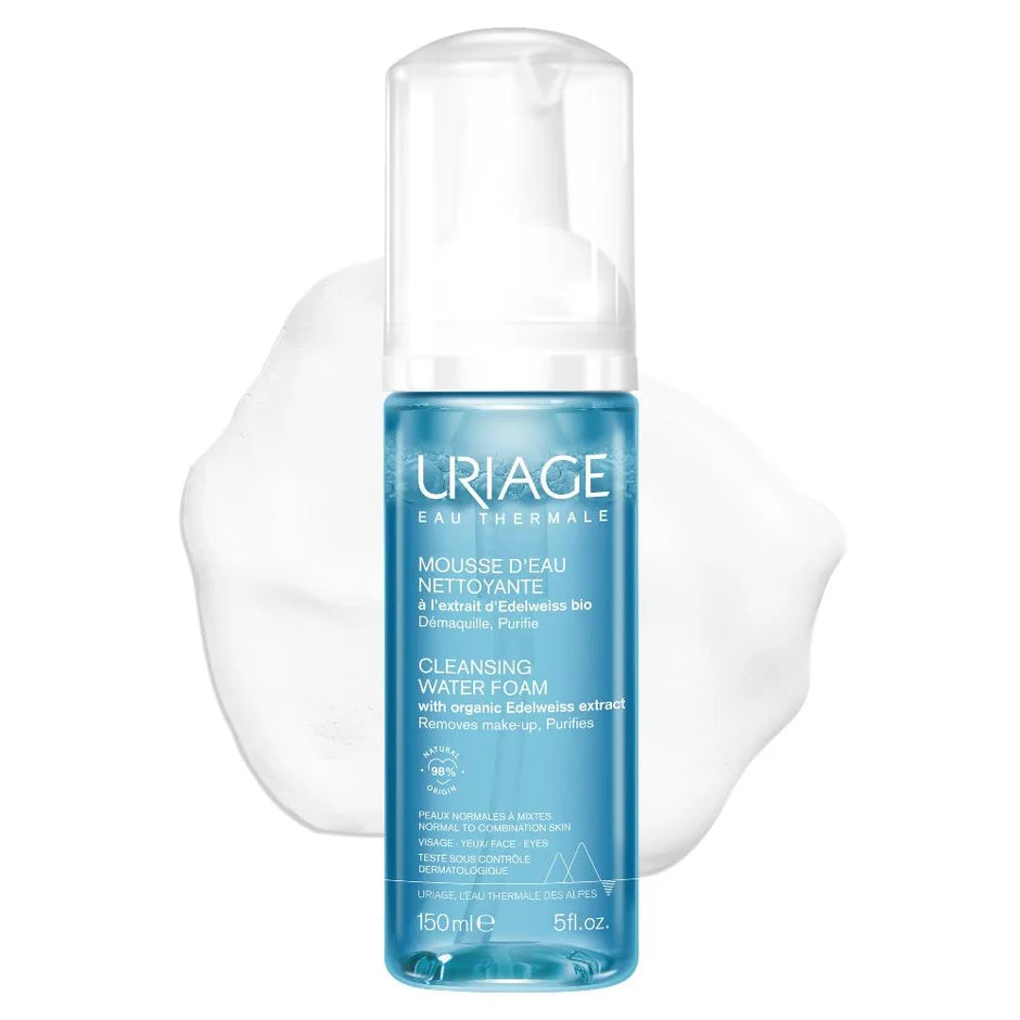Uriage Eau Thermale Cleansing Water Foam with Hyaluronic Acid 150ml