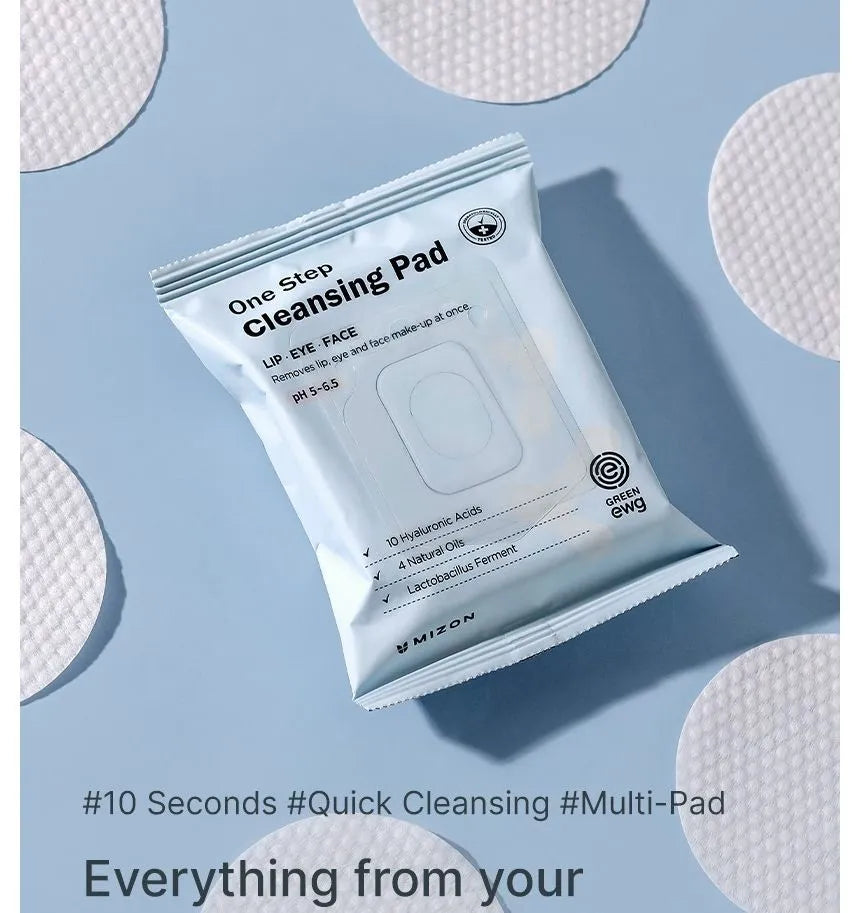 Mizon one step cleansing pad 30 pads