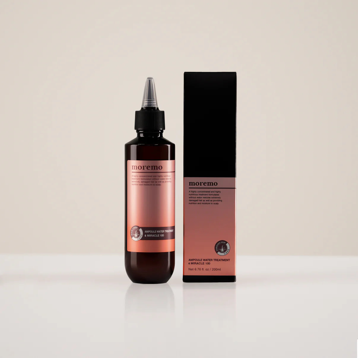 Moremo ampoule water treatment miracle 100 200 ml