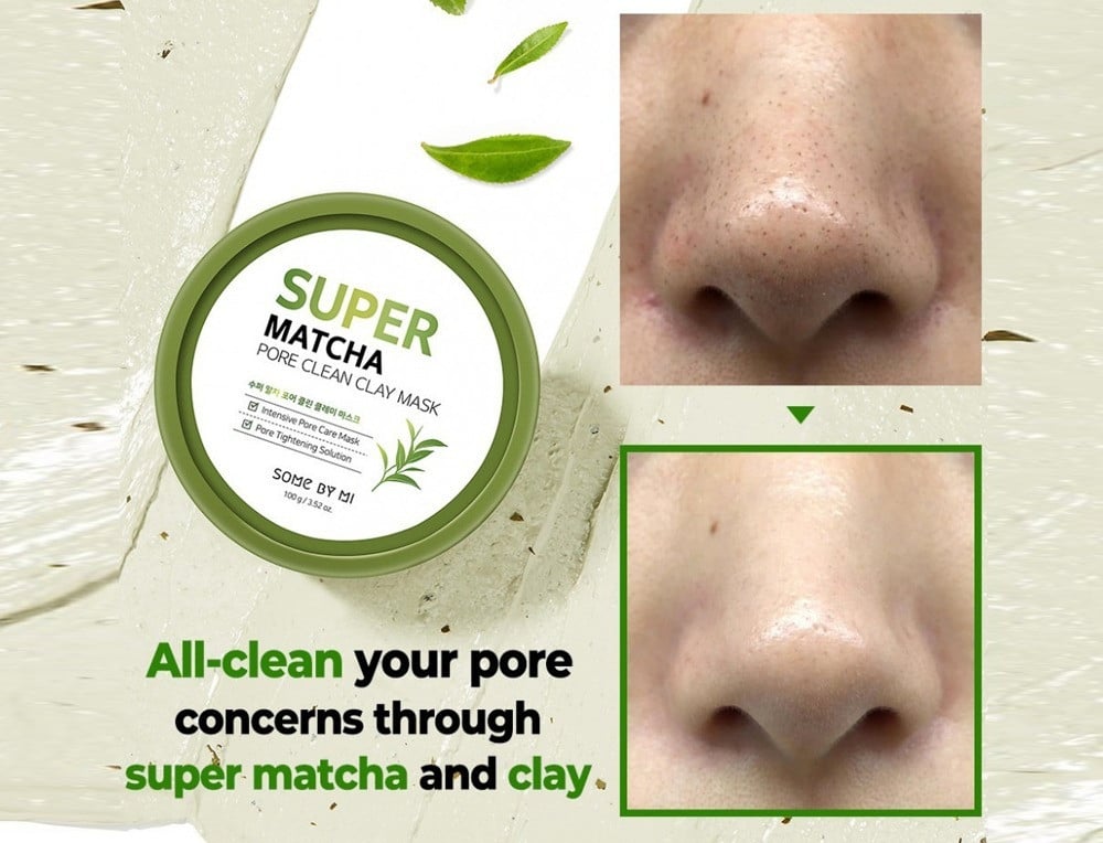 Some by mi super matcha pore clean clay mask 100g