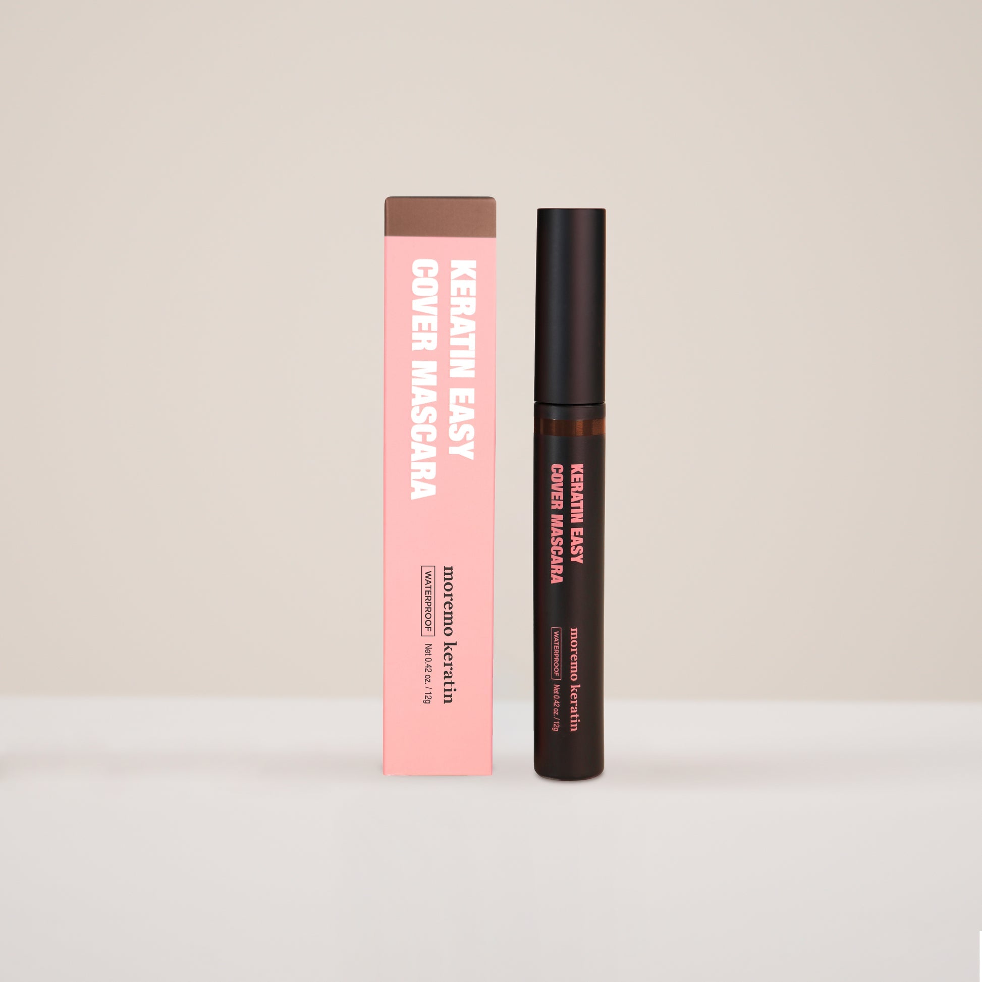 Moremo easy cover hair mascara gray coverage 12g (dark brown)