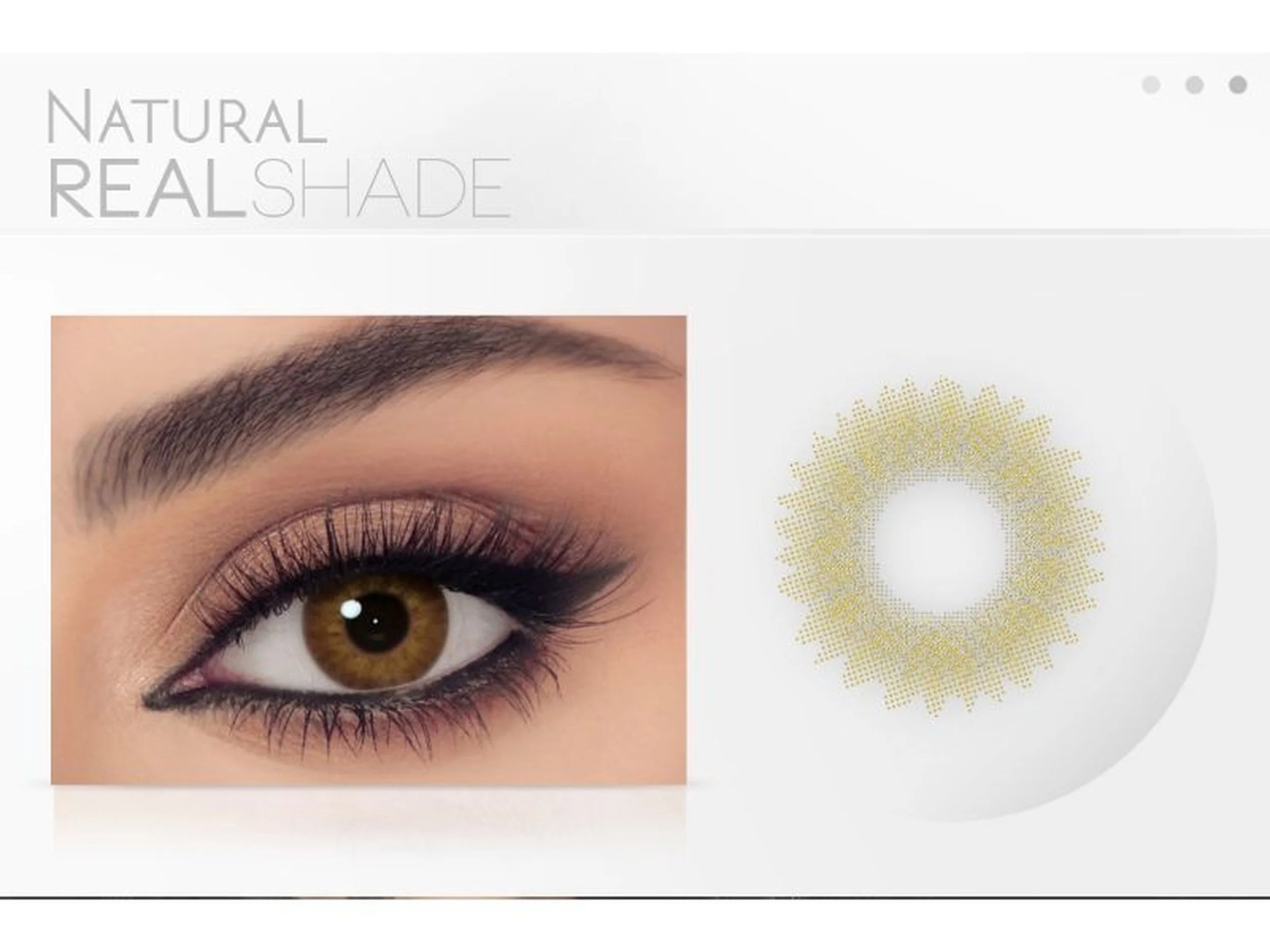 Celena Natural Real Shade D14.50 BC 8.60 Monthly Disposable 38% H2O Polymacon (Plano)