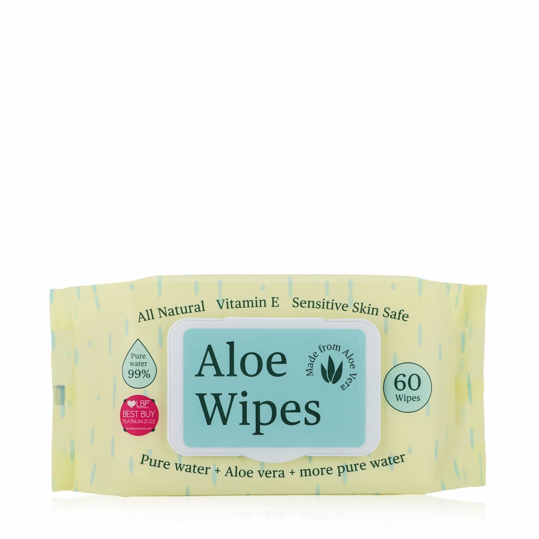 BUMBUM Aloe Wipes with Vitamin E 60pcs