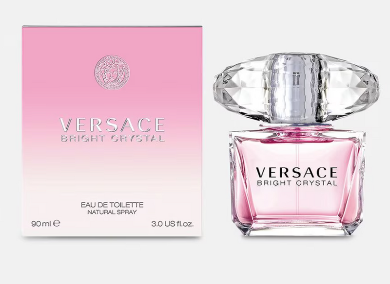 Versace Bright Crystal EDT 90ml — Floral Fruity Fragrance for Women