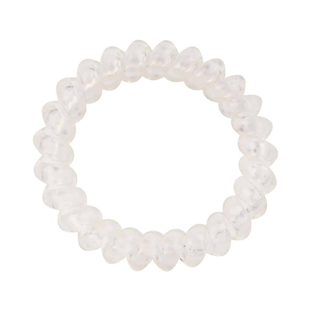 ربطات شعر سلك كبيرة BW شفاف – 5 حبات