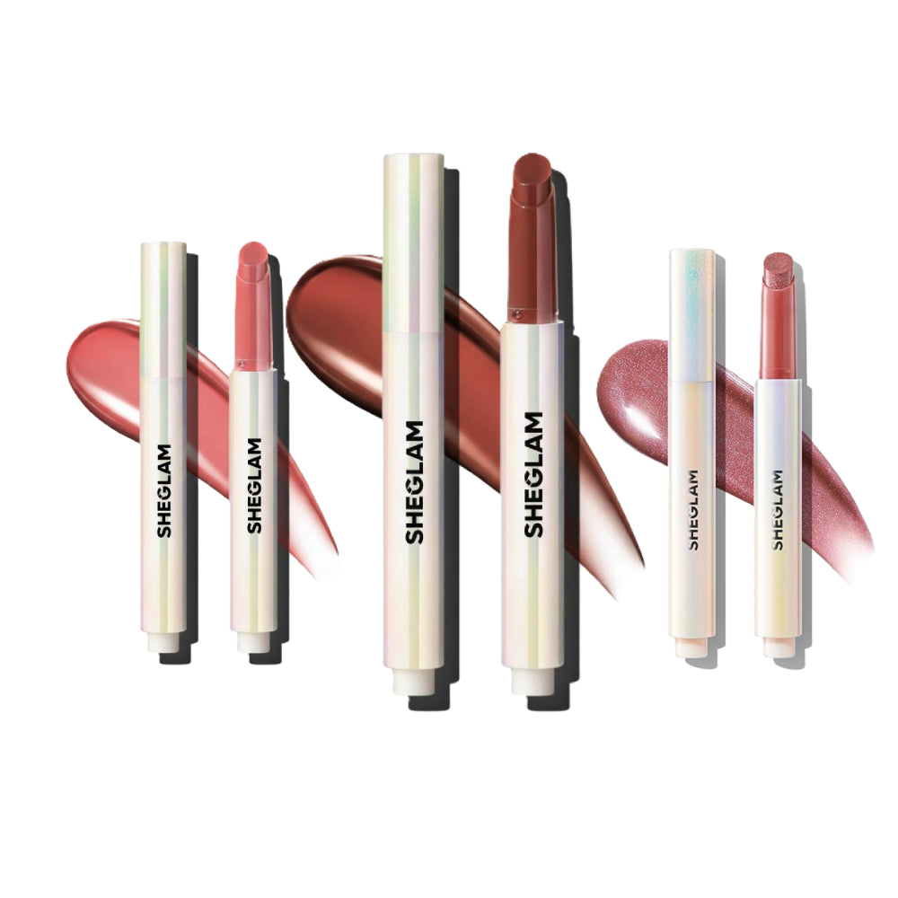 Sheglam Pout-Perfect Shimmer Lip Plumper Plumping Glossy Effect Pink Flamingo