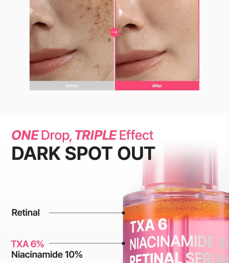 Purito TXA6 Niacinamide 10% + Retinal Serum 30ml