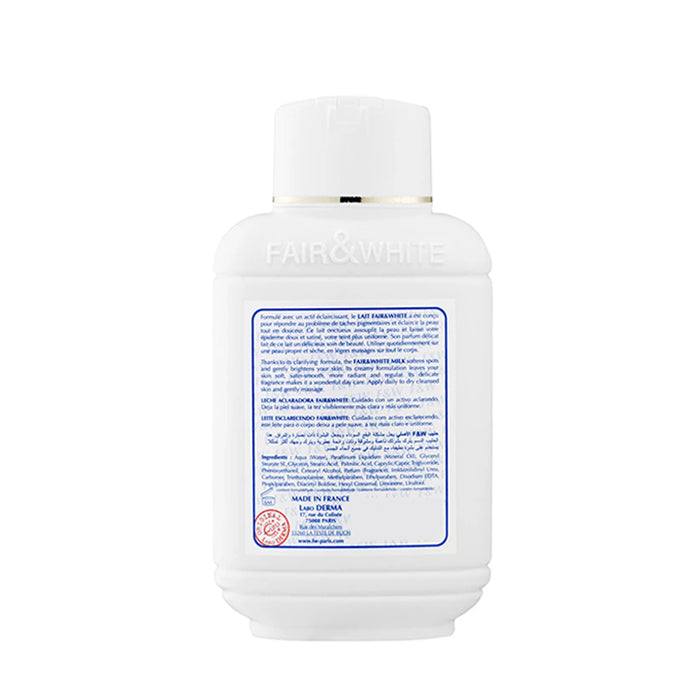 Fair & White Original Body Clearing Milk 485ml for Even & Radiant Skin